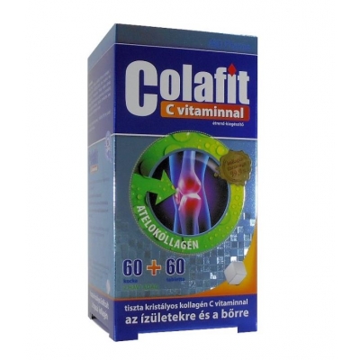 Colafit kollagén-kocka C-vitaminnal 60 db kocka + 60 db tabletta