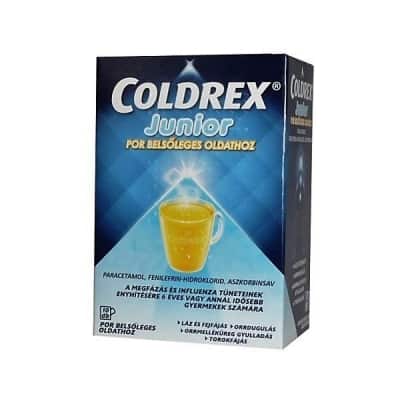 Coldrex junior megfázás elleni por belsőleges oldathoz 10 db