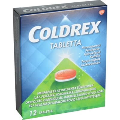 Coldrex megfázás elleni tabletta 12 db