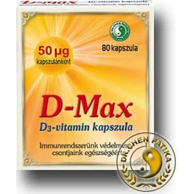  Dr. Chen D-max D3-vitamin kapszula 80 db