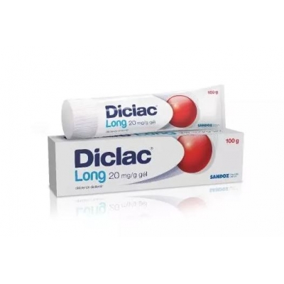 Diclac Long 20 mg/g gél, 100 g