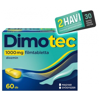 Dimotec 1000 mg filmtabletta 60 db