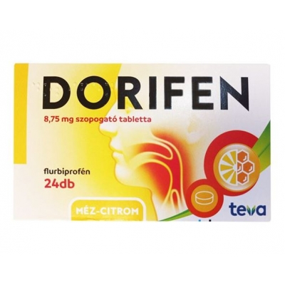 Dorifen 8,75 mg szopogató tabletta 24 db