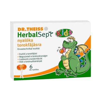 Dr Theiss HerbalSept nyalóka torokfájásra  6 db