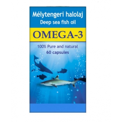 Dr. Chen omega-3 mélytengeri halolaj kapszula zsírsavval 60 db