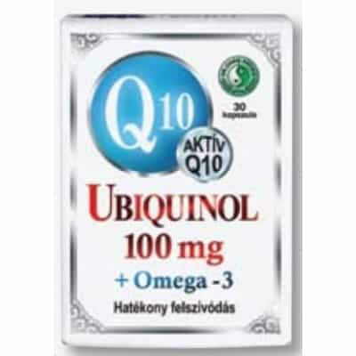 Dr. Chen Q10 Ubiquinol 100 mg + Omega-3 lágyzselatin kapszula 30 db