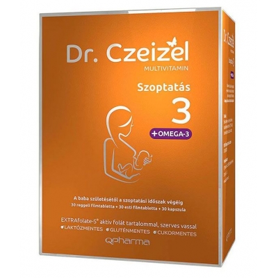 Dr. Czeizel Szoptatás 3 Multivitamin 30 db filmtabletta 2x30 kapszula
