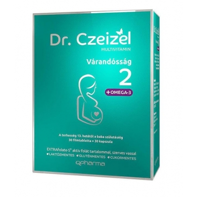 Dr.Czeizel Várandósság 2 Multivitamin filmtabletta és kapszula 30+30 db