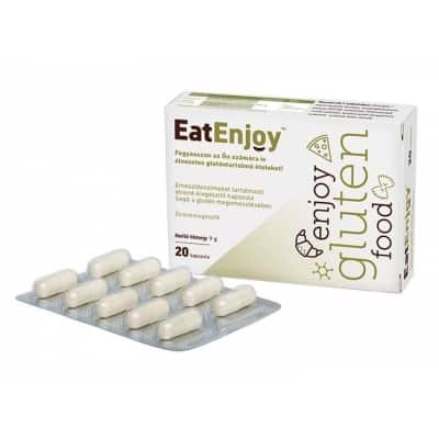 EatEnjoy emésztőenzimeket tartalmazó étrend-kiegészítő kapszula 20 db