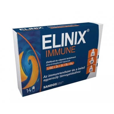 Elinix Immune Étrendkiegészítő Kapszula 14 db