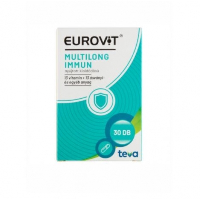 Eurovit Multilong Immun étrend-kiegészítő kapszula 30 db