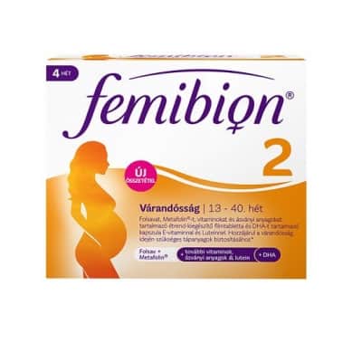 FEMIBION 2 Várandósság étrendkiegészítő kapszula és filmtabletta 28+28 db