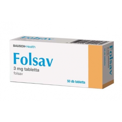 Folsav 3 mg tabletta 50 db