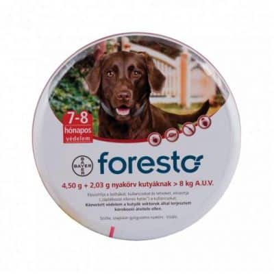 Foresto nyakörv bolha, kullancs ellen 8 kg feletti kutya 1 db