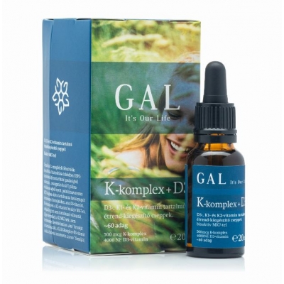 Gal K Komplex + D3-vitamin cseppek 20 ml