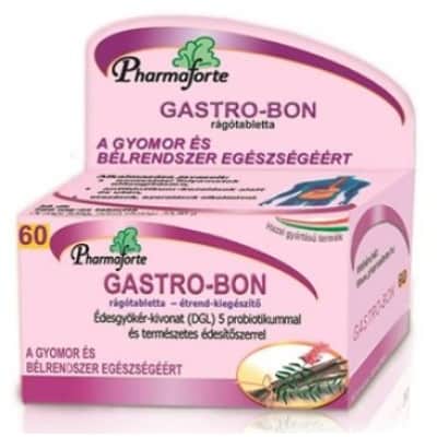 Gastro-Bon probiotikum cukormentes rágótabletta 60 db