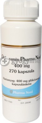 Pharma Nord glukozamin 400mg kemény kapszula 270 db