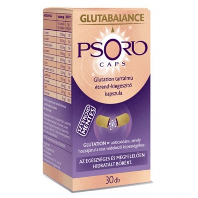 Glutabalance Psorio Caps glutation tartalmú étrend-kiegészítő kapszula 30 db