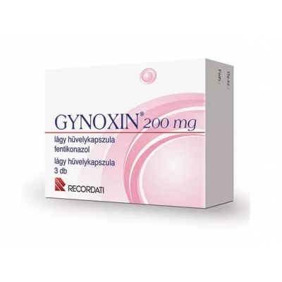 Gynoxin 200 mg lágy hüvelykapszula 3 db