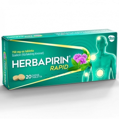 Herbapirin fájdalomcsillapító tabletta 20 db