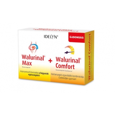Idelyn walurinal max 10 tabletta + idelyn walurinal comfort 2 tasak