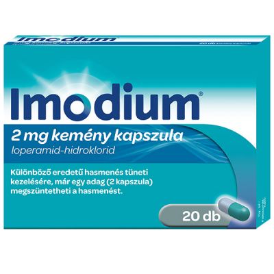 Imodium kemény kapszula hasmenésre 20 db