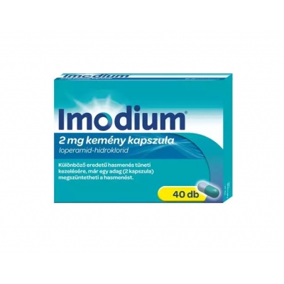 Imodium kemény kapszula hasmenésre 40 db