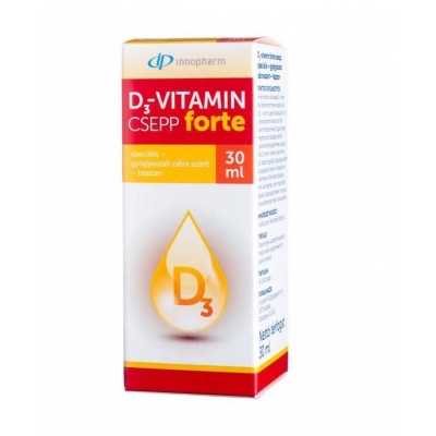 Innopharm D3-vitamin Forte étrend-kiegészítő csepp 30 ml