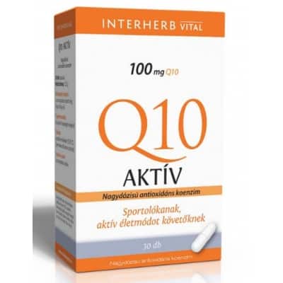 Interherb vital Q10 aktív kapszula 30 db