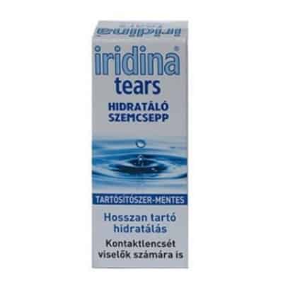 Iridina tears hidratáló szemcsepp kontaktlencsét viselők számára 10 ml