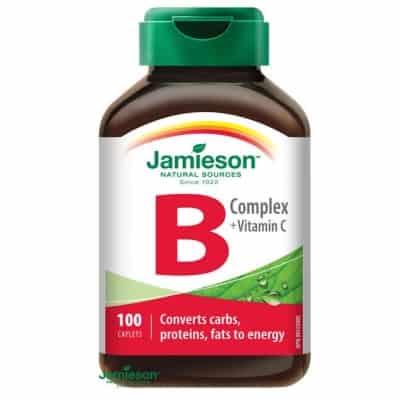 Jamieson B vitamin komplex C vitaminnal tabletta 100 db