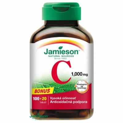 Jamieson C vitamin 1000 mg elnyújtott hatású tabletta 120 db