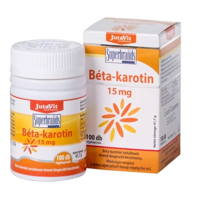 JutaVit Béta-karotin 15 mg, 100 db