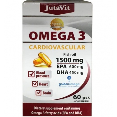 JutaVit Omega-3 Cardiovascular 1500 mg kapszula 60 db