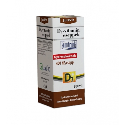 Jutavit D3-vitamin 400 NE 10 μg cseppek 30 ml