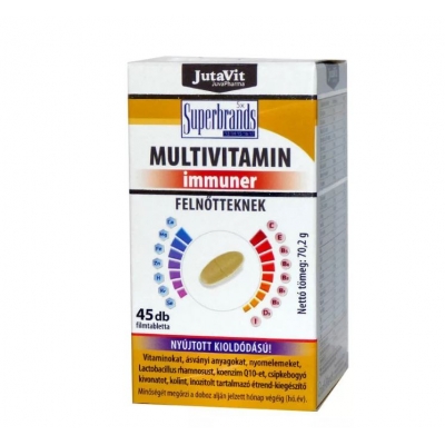 Jutavit multivitamin immuner felnőtteknek filmtabletta 45 db