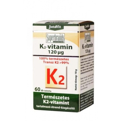 Jutavit K2-vitamin tabletta 60 db