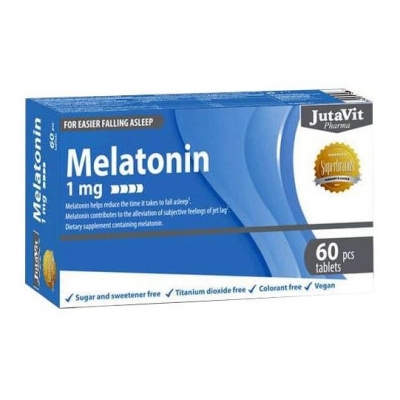 JutaVit Melatonin 1 mg tabletta 60 db