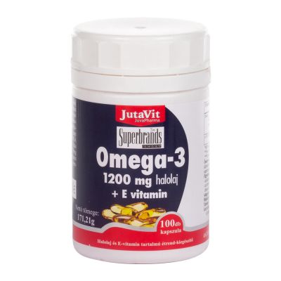 Jutavit omega-3 halolaj 1200 mg kapszula 100 db