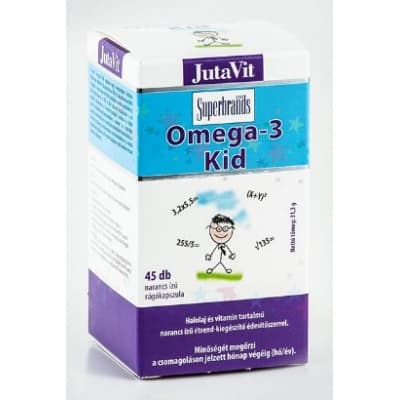 Jutavit omega-3 kid rágókapszula 45 db