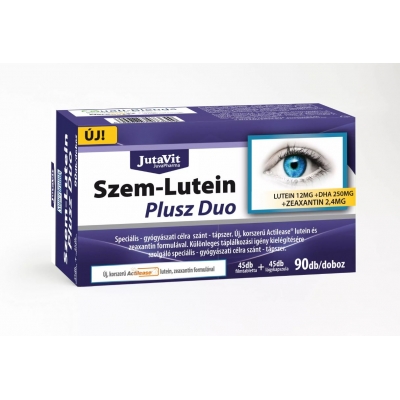 JutaVit Szem-Lutein Plusz Duo tabletta és lágyzselatin kapszula 45db + 45db