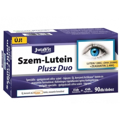 JutaVit Szem-Lutein Plusz Duo tabletta és lágyzselatin kapszula 45db + 45db