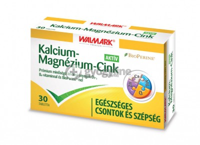 Walmark kalcium magnézium cink aktív tabletta 30 db