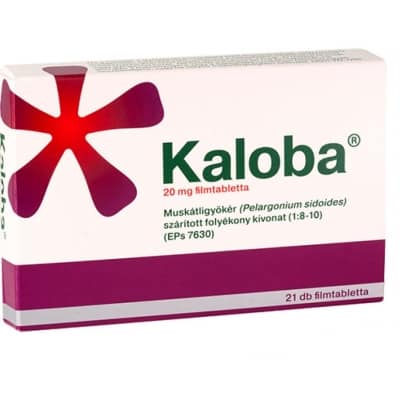 Kaloba 20 mg filmtabletta 21 db