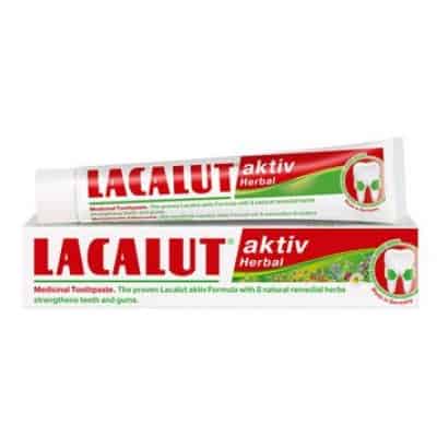 Lacalut aktiv herbal fogkrém 75 ml