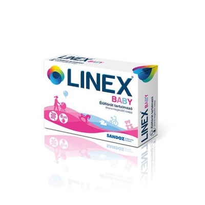 Linex Baby élőflórát tartalmazó csepp 8 ml