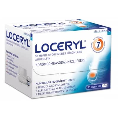 Loceryl 50 mg/ml gyógyszeres körömlakk 2,5 ml