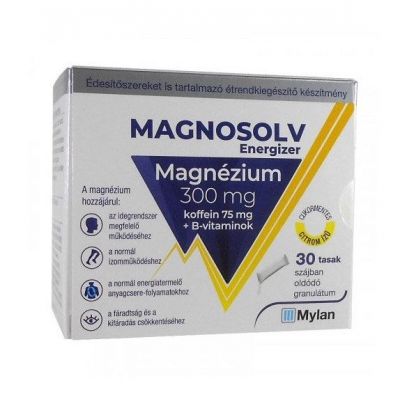 Magnosolv energizer 300 mg granulátum 30 db