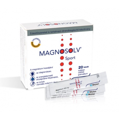 Magnosolv Sport 400 mg szájban oldódó granulátum 20 db