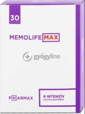 Memolife max kapszula 30 db